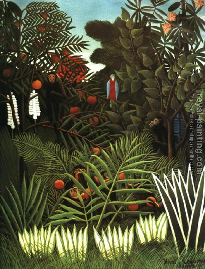 Henri Rousseau : Exotic Landscape II